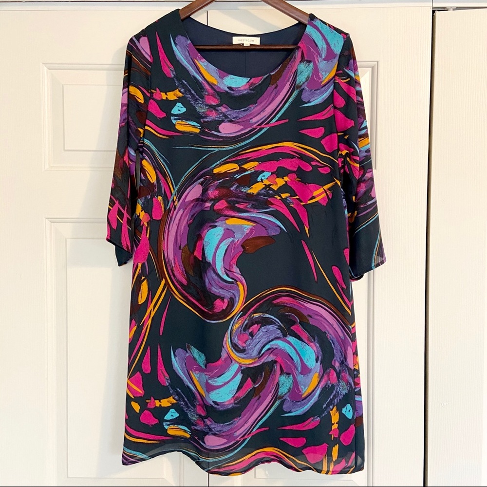 Boutique Navy Dress